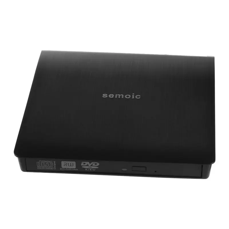 Semoic USB 3 0 Мобильный Внешний чехол для 12 7 мм SATA CD DVD BD ROM RE Drive BK полезные|Боксы