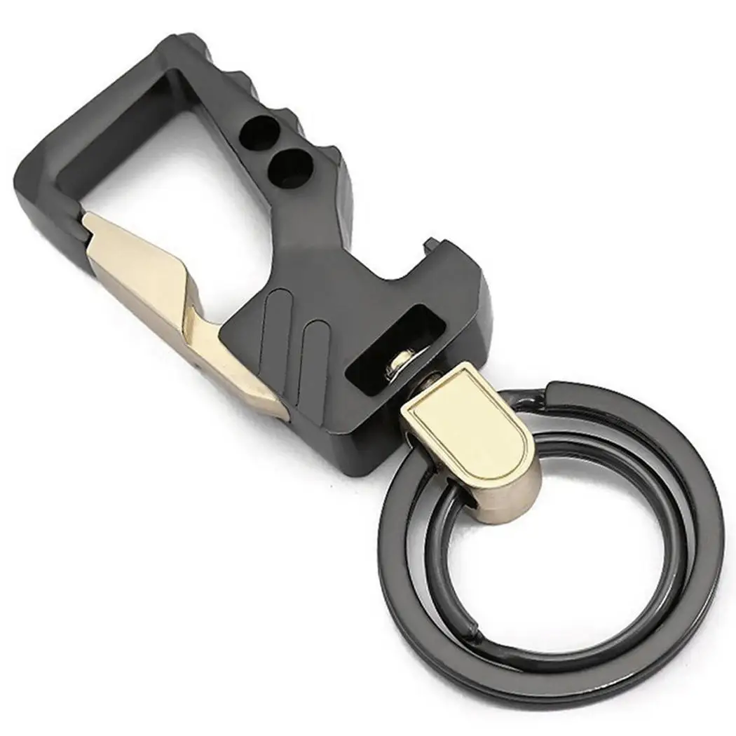 Men Stainless Steel Metal Multi-function Car Black Gray Keychain Casual Opener | Украшения и аксессуары