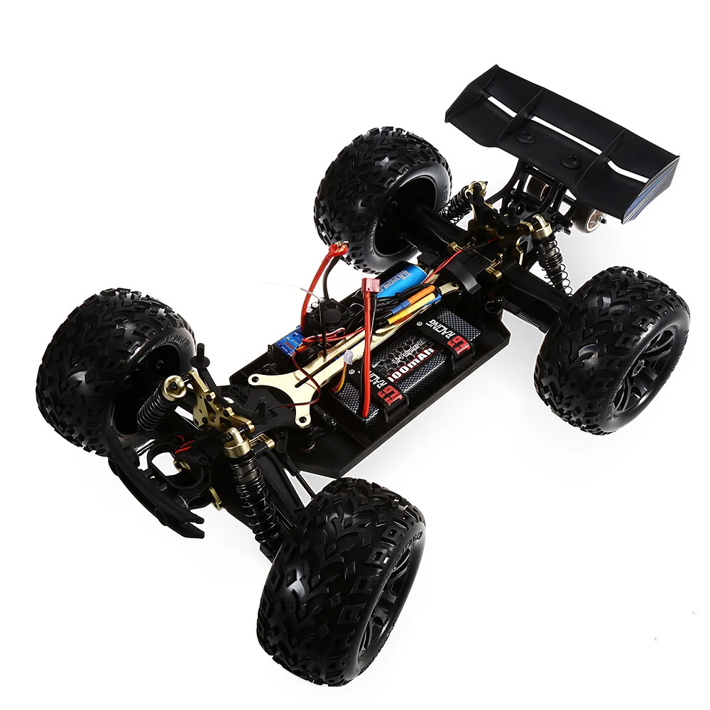 2018 New Racing 21101 1:10 4wd Rc Car Brushless Off-road Truck Rtr 80km/h / 3670 2500kv Motor Wheelie Function | Игрушки и хобби