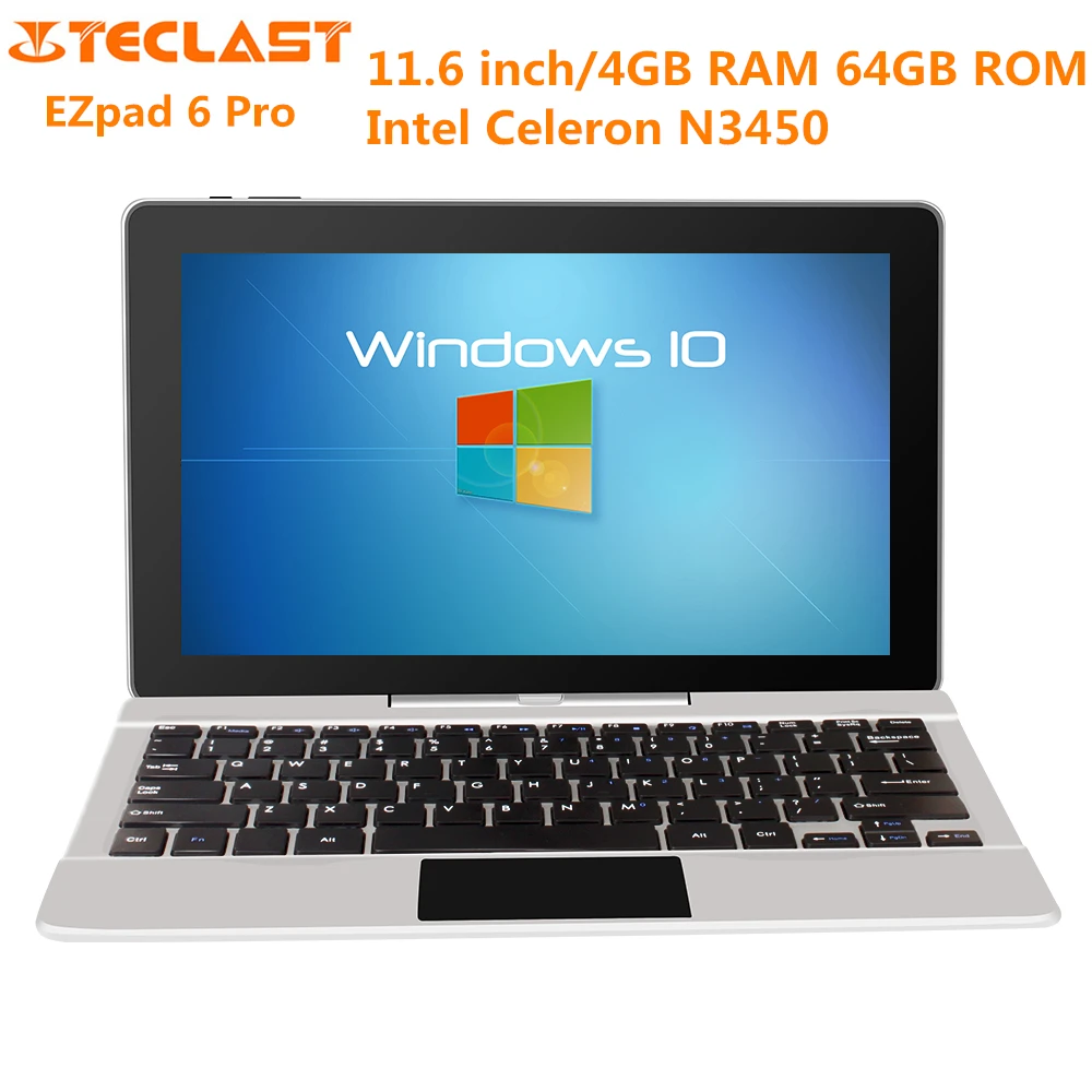 Перемычка EZpad 6 Pro 11 дюймовый планшетный ПК с Windows 10 домашний процессор Intel Celeron N3450