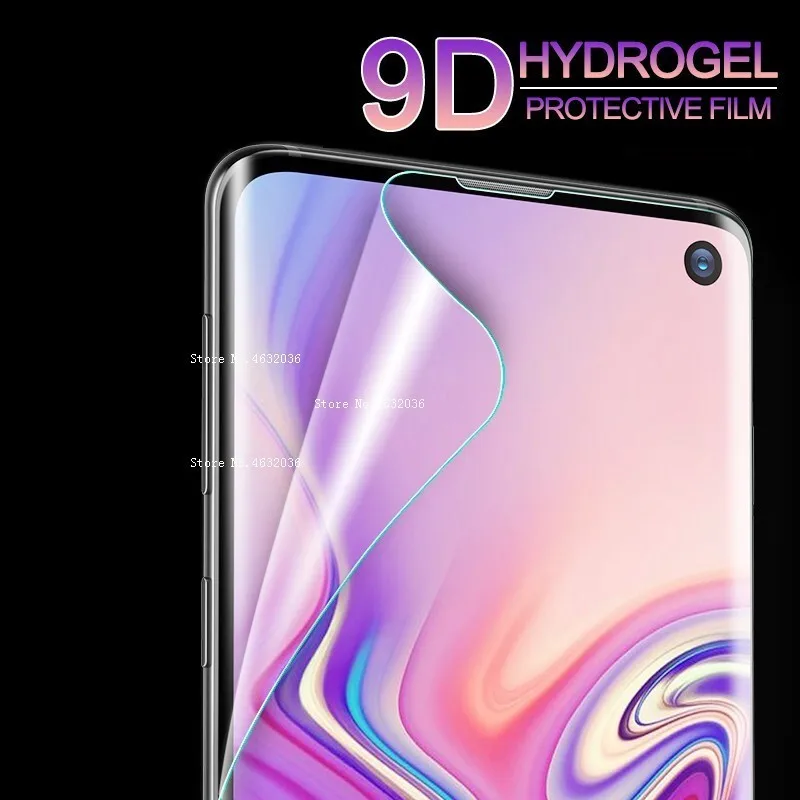 Гидрогелевая пленка для Samsung M 10 20 30 Защита экрана Galaxy A 40 50 60 70 80 90 2019 9D полное