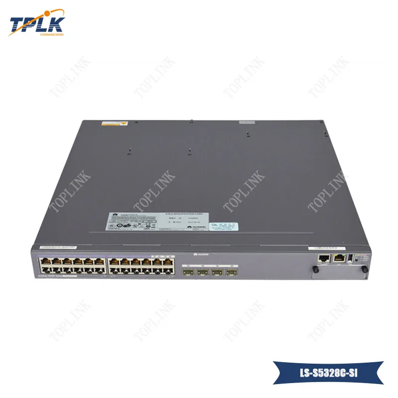 Лучшая цена Хуа Вэй S5300 серии LS-S5328C-SI 24 порта 10/100/1000 Мбит/с 128 Гбит/с переключатель