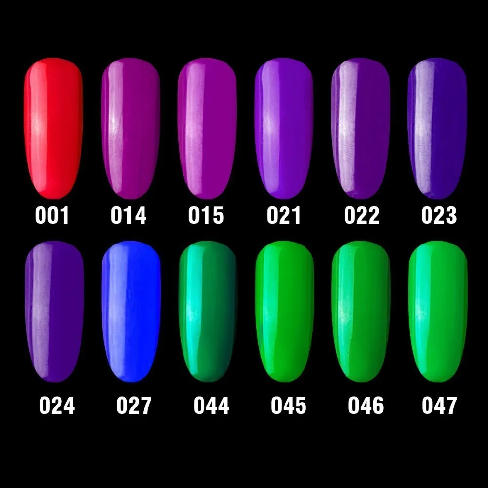 Beautilux 1 шт. Летняя коллекция неоновый желтый красный розовый УФ гель лак для