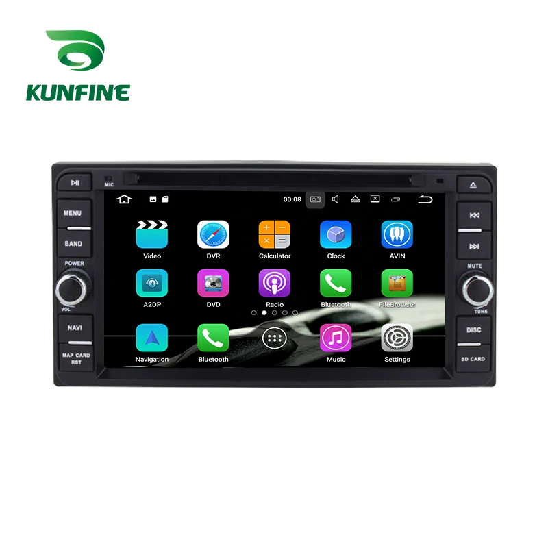 Android 9 0 Core PX6 A72 Ram 4G Rom 64G Автомобильный DVD GPS мультимедиа плеер стерео для Toyota