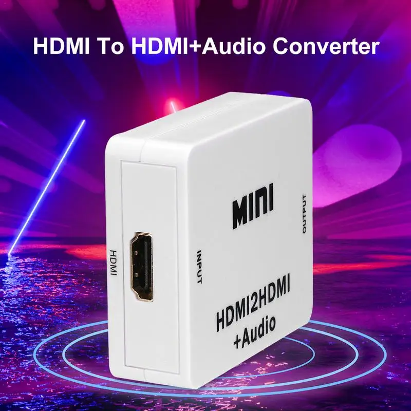 3 5 мм 1080 P HDMI к адаптер аудио конвертер разветвитель декодер экстрактор сплиттер