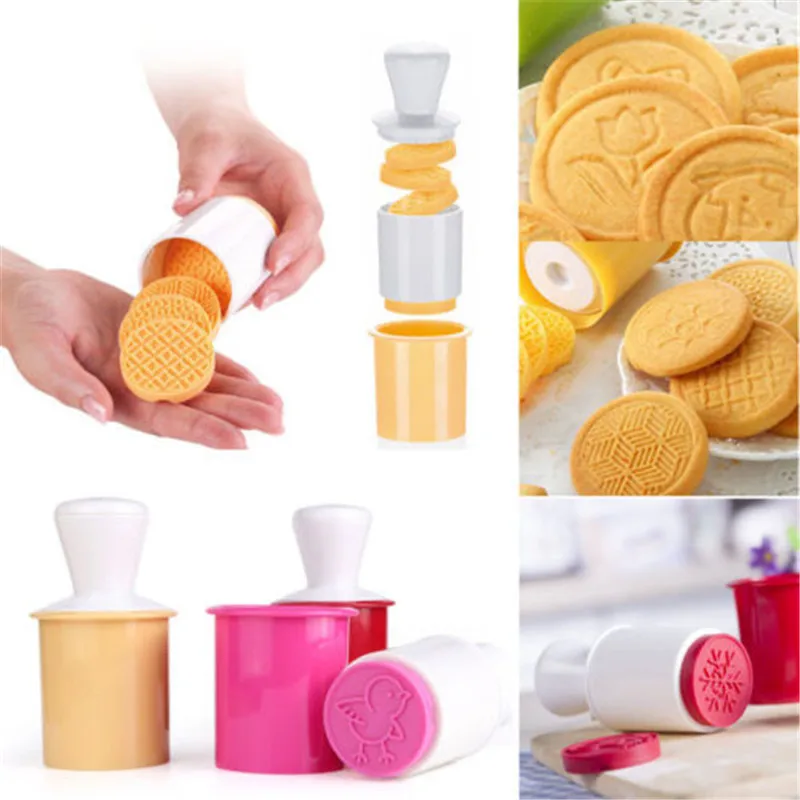 6PCS New Christmas tree Silicone Chocolate Cake Cookie Cupcake DIY Stamp Mould Set | Дом и сад