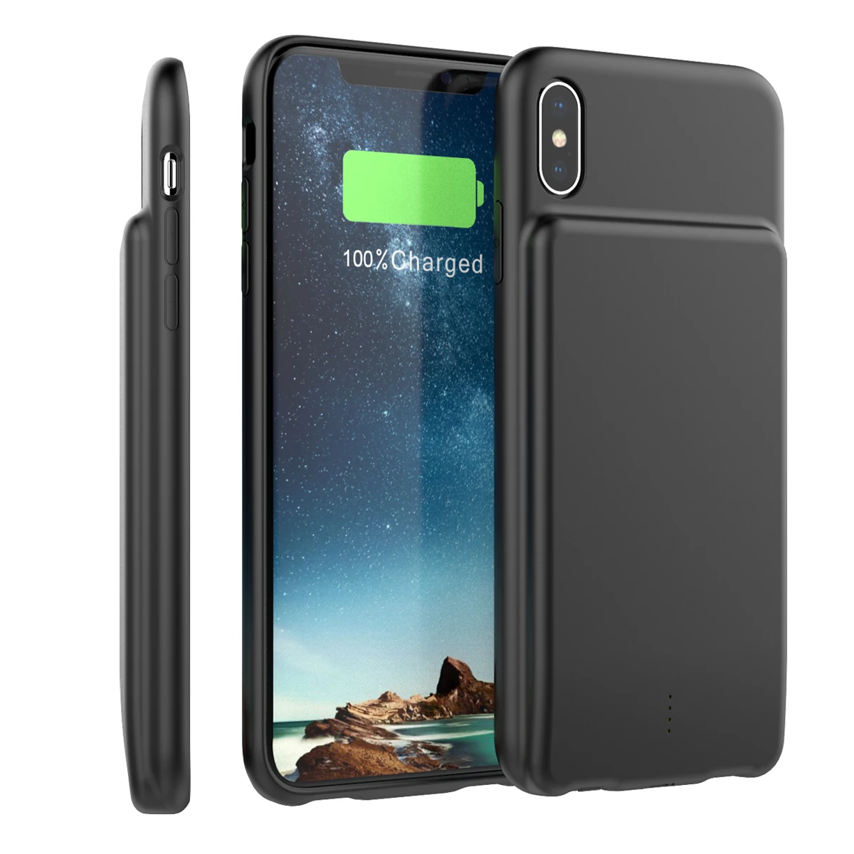 Для iPhone Xs аккумулятор max зарядное устройство чехол с аудио 5000 мАч внешнее