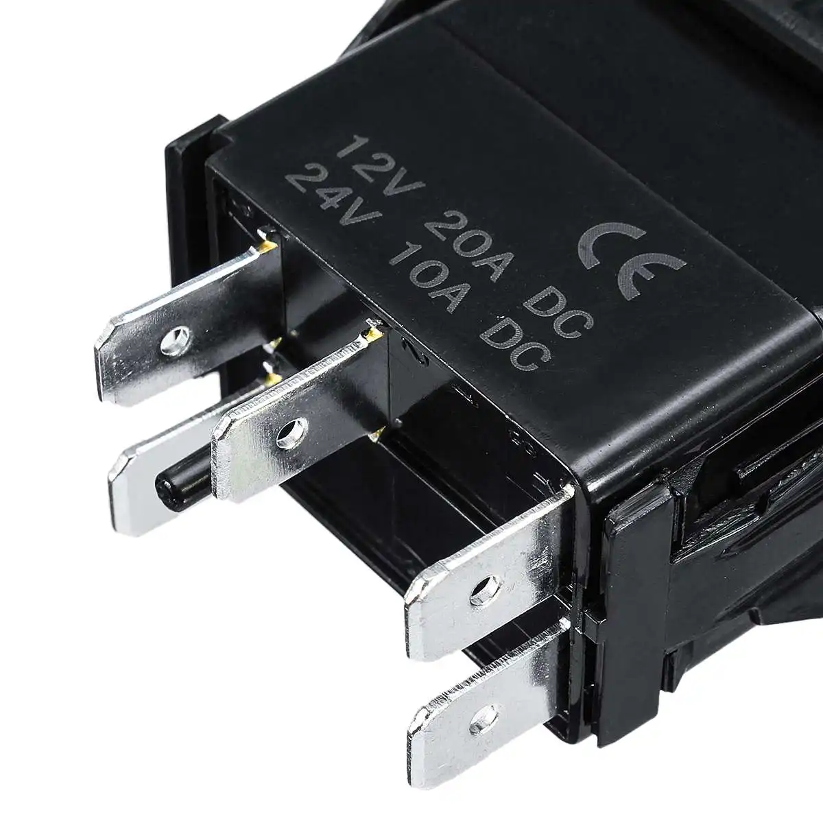12 В 24 в автомобильный лодочный кулисный переключатель 5 контактов двойной