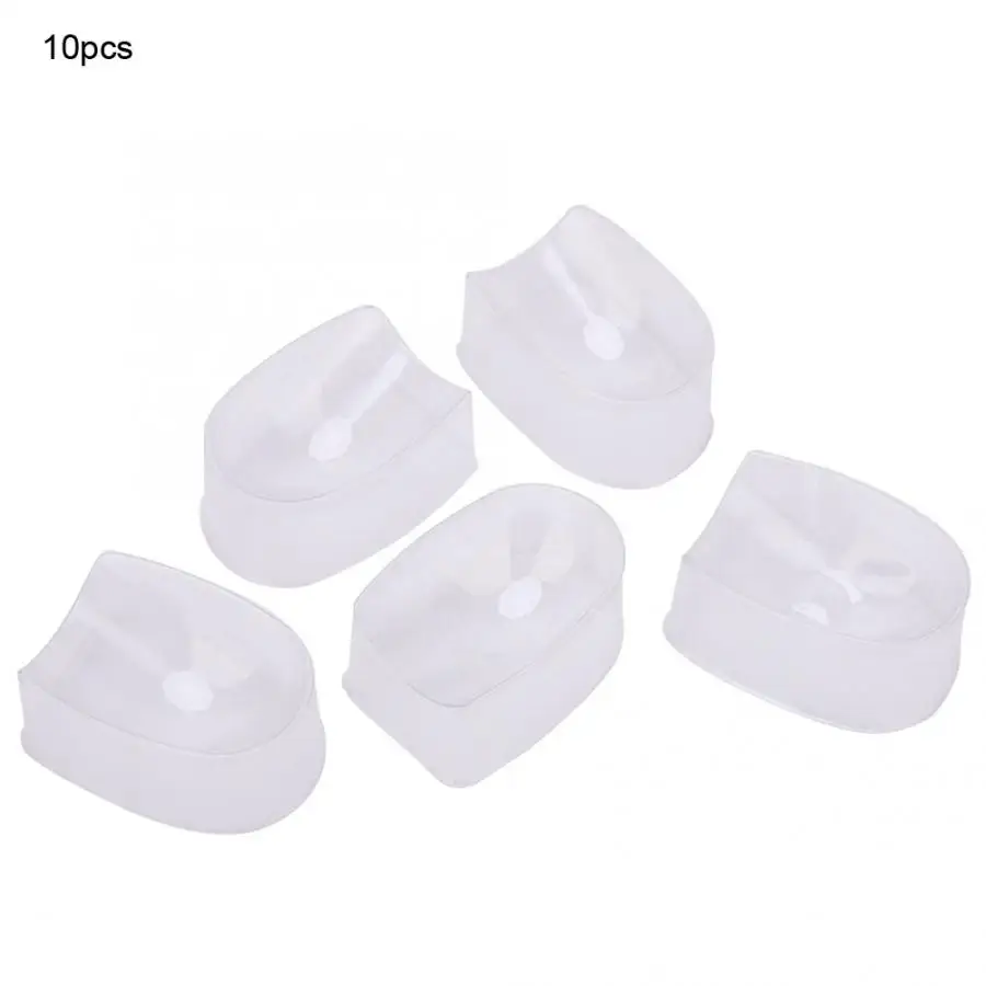 Ногтей 10 шт белый края ногтей погружной контейнер линия улыбки ногти погружением