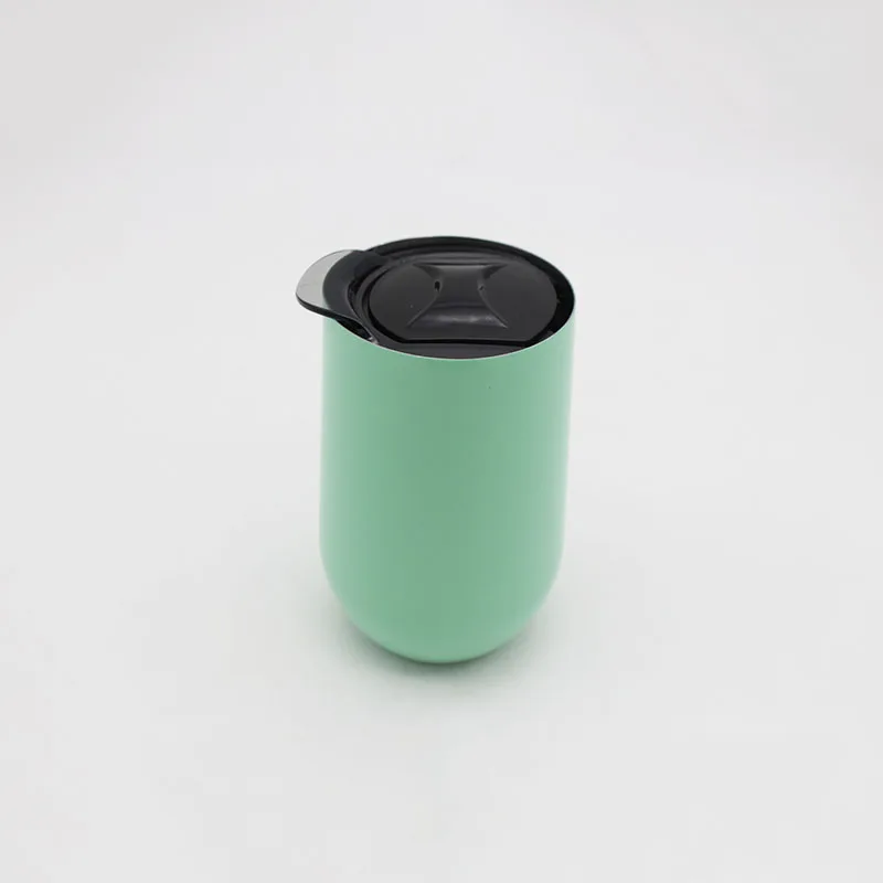 20pcs Egg Red Wine Cup sample 16oz Glasses Stainless Steel Vacuum Insulated Cups Tumbler Travel Stemless Mugs with lid | Дом и сад