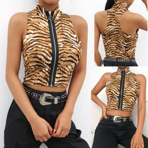 2019 Camisole без рукавов летние новые женские майки модные сексуальные повседневные