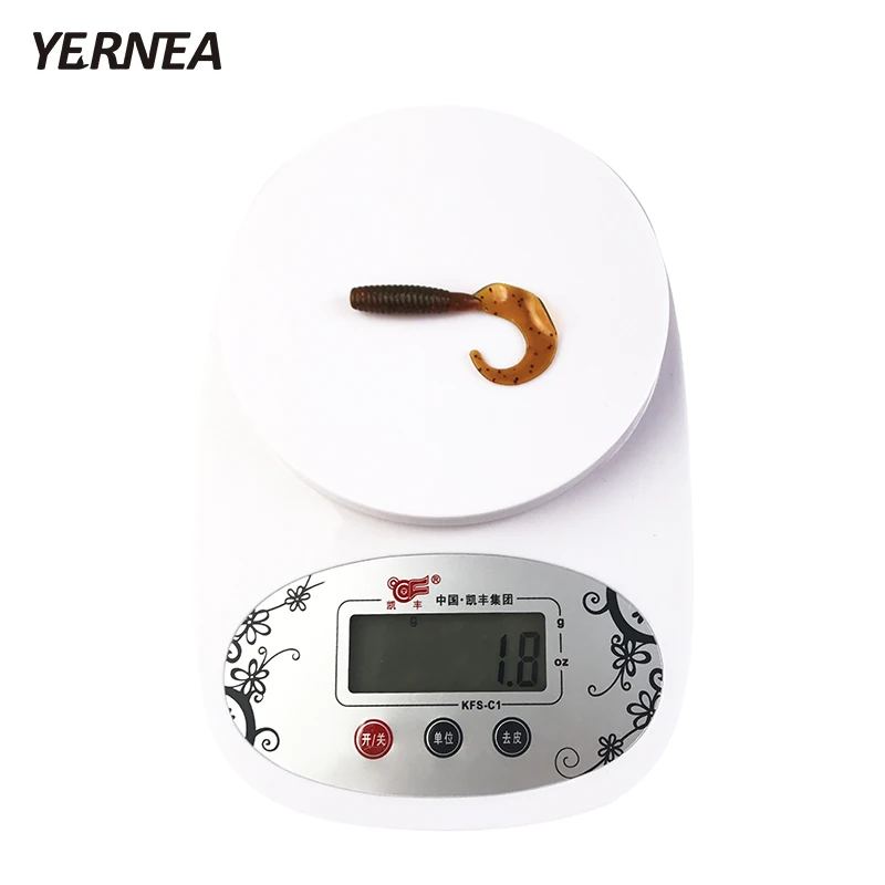Рыболовные снасти Yernea 10 шт./лот 6 см 1 8 г силиконовые мягкие приманки рыболовная