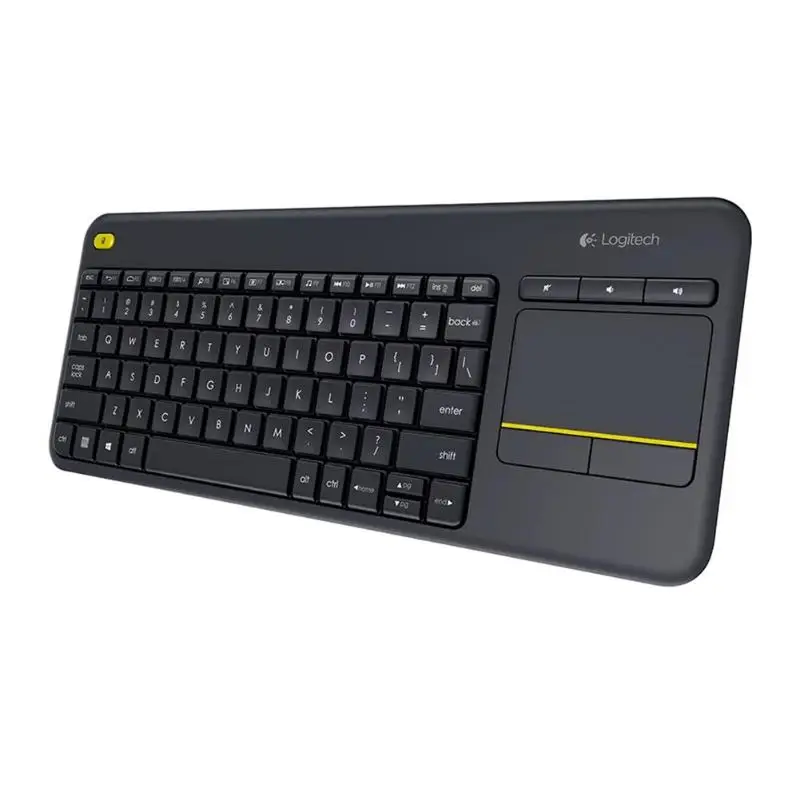 Logitech K400 Plus беспроводная сенсорная клавиатура с тачпадом Портативная Домашняя ТВ