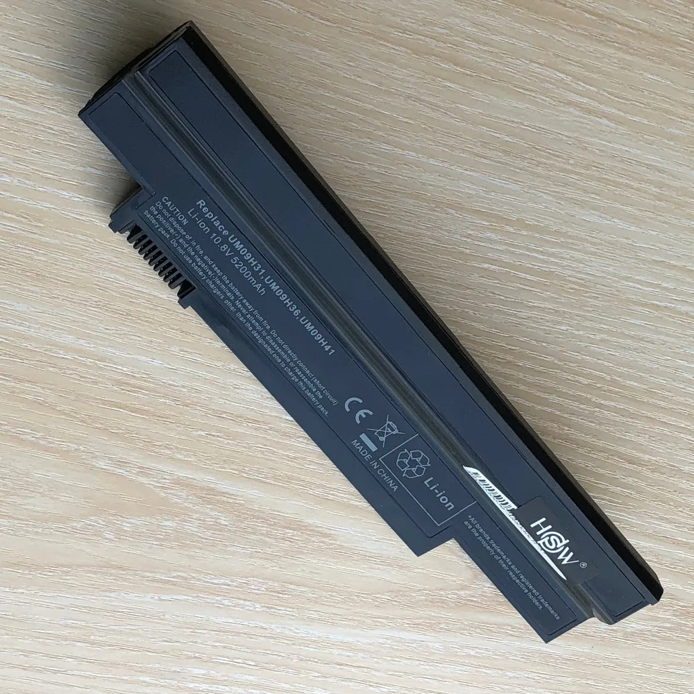 Аккумулятор для ноутбука Acer UM09H31 UM09H36 UM09H41 Aspire One 532h 533 21r 13083 AO533 KK3G WW3G|Аккумуляторы
