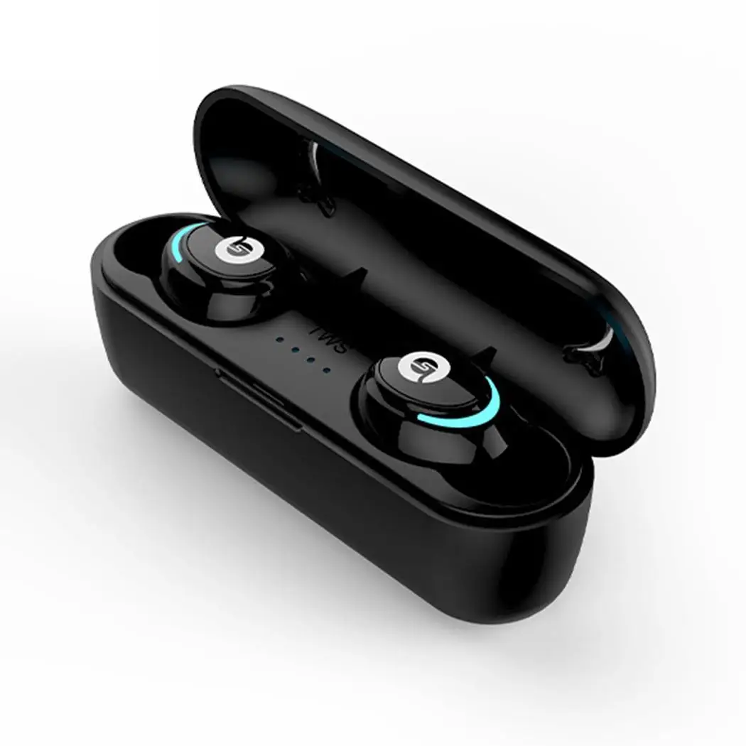 Беспроводная Bluetooth Hi Fi гарнитура стерео мини наушники вкладыши IPX5 с 16 зарядными