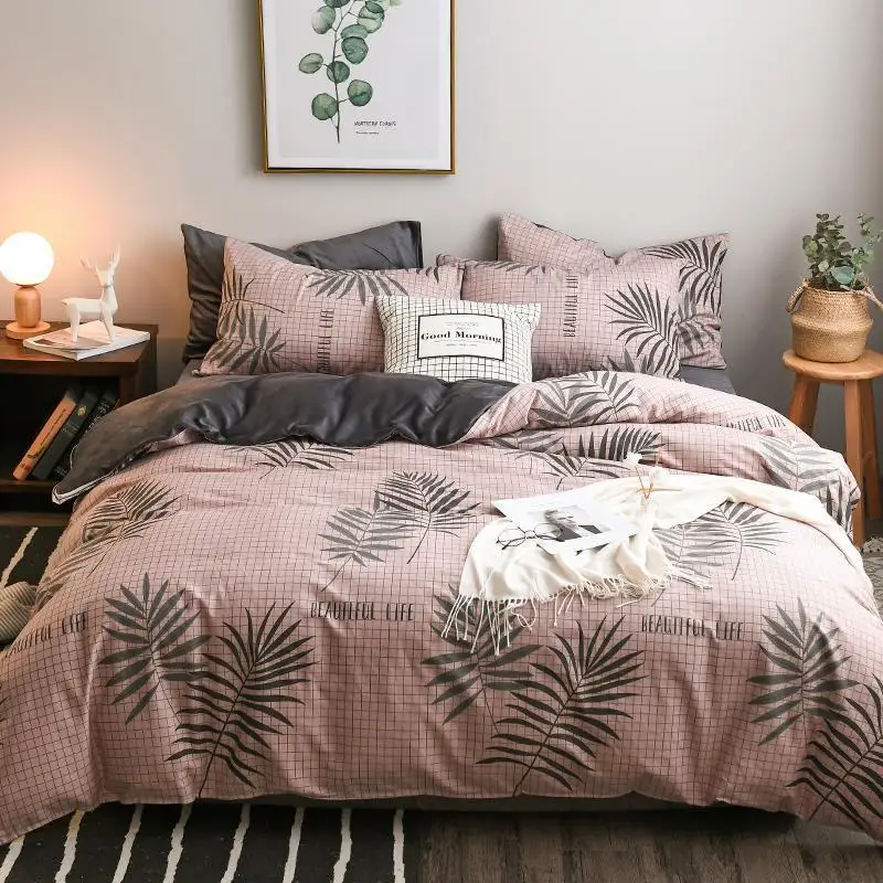 Nordicas Juego Nordico Matrimonio Queen одеяло из хлопка и льна Ropa Roupa De Cama постельные