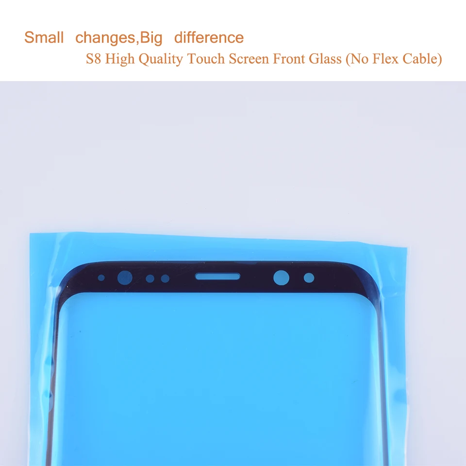 10 шт./лот для Samsung Galaxy S8 g950 G950F Plus G955F сенсорный экран передняя стеклянная панель