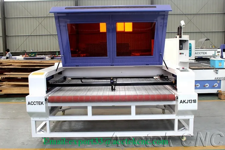 Высокоскоростные линейные направляющие AKJ1318 100 Вт co2 металлическая лазерная