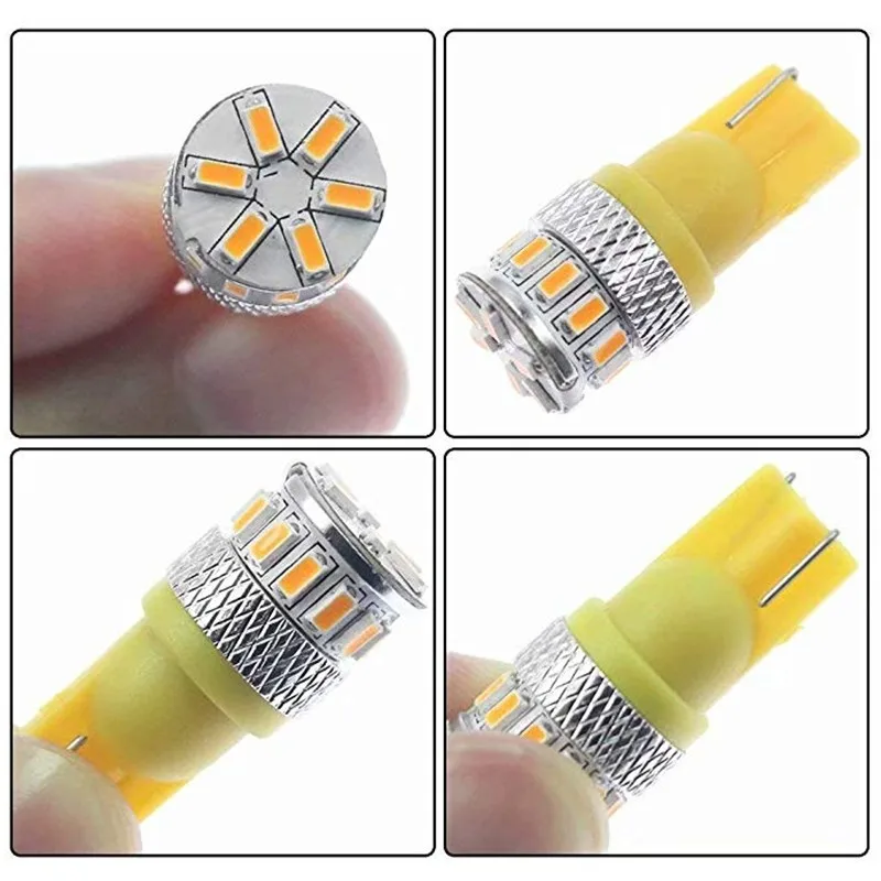 20X w5w LED T10 автобус 18SMD 3014 Супер яркий поворотный боковой номерной знак лампа