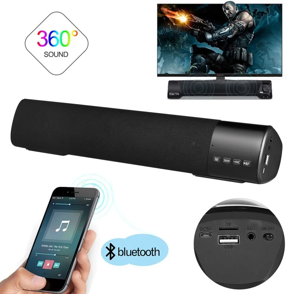 Беспроводная Bluetooth колонка стерео музыкальный плеер BT3.0 Спортивная звуковая