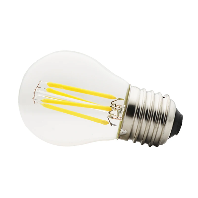 Светодиодный лампы ретро Edison LED светильник лампочка E26 110V 4W G45 нити Винтаж ампулы