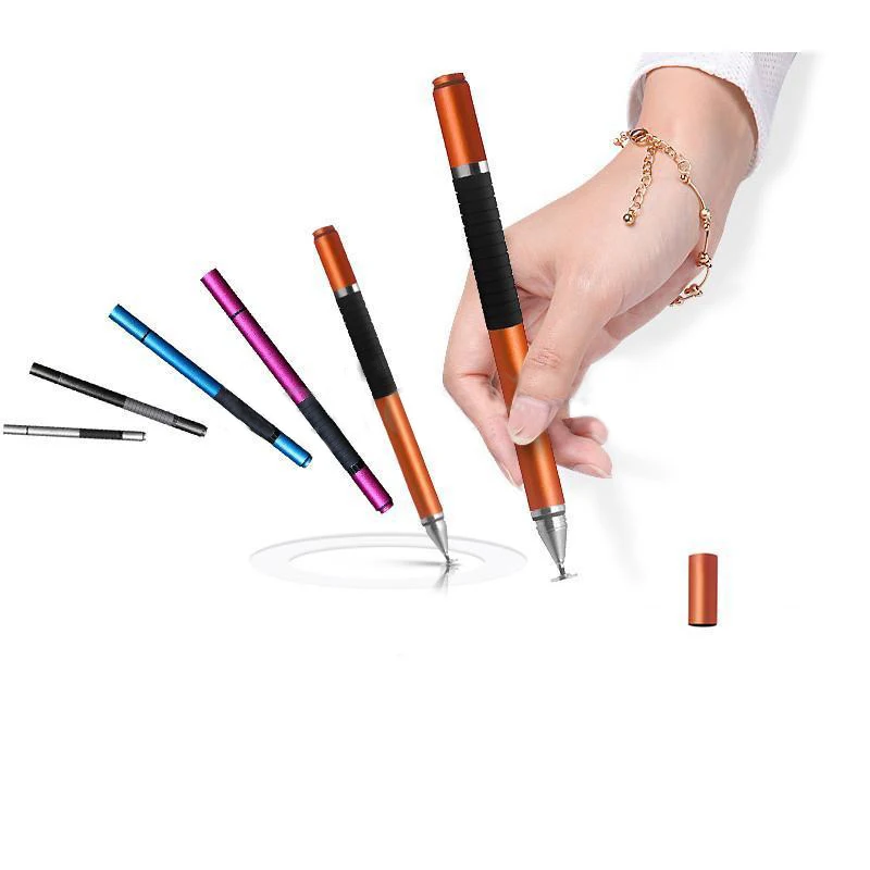 2in1 Precision Thin Capacitive Touch Screen Stylus Pen For iPhone iPad Phone | Компьютеры и офис