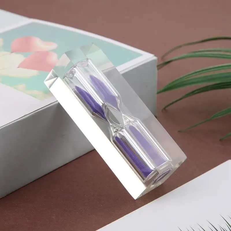 3 мин хрустальные Песочные часы Таймер-часы детские игрушки ремесло подарки