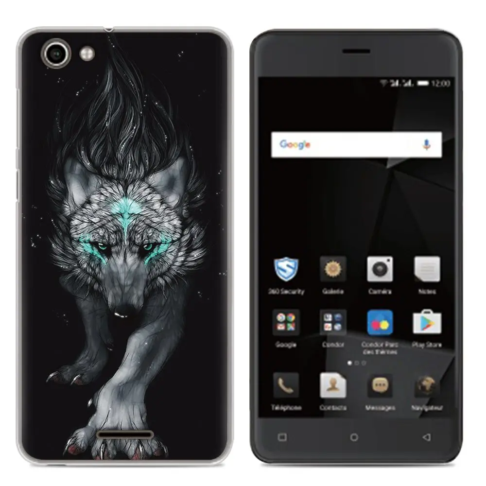 Противоударный чехол для телефона Condor Plume P6 Pro Lte милый мультяшный художественный