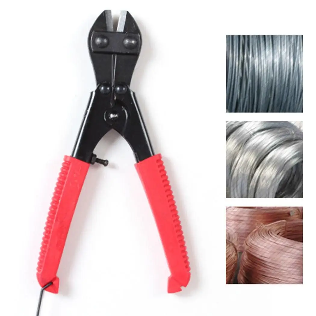 Black 8 inch Mini Anti-slip Wire Pliers Cutter Multi-function Plie As the picture shown | Инструменты