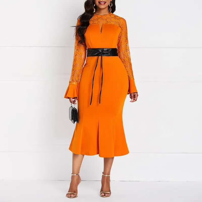 Вечерние облегающие платья с кружевами женские сексуальные прозрачные