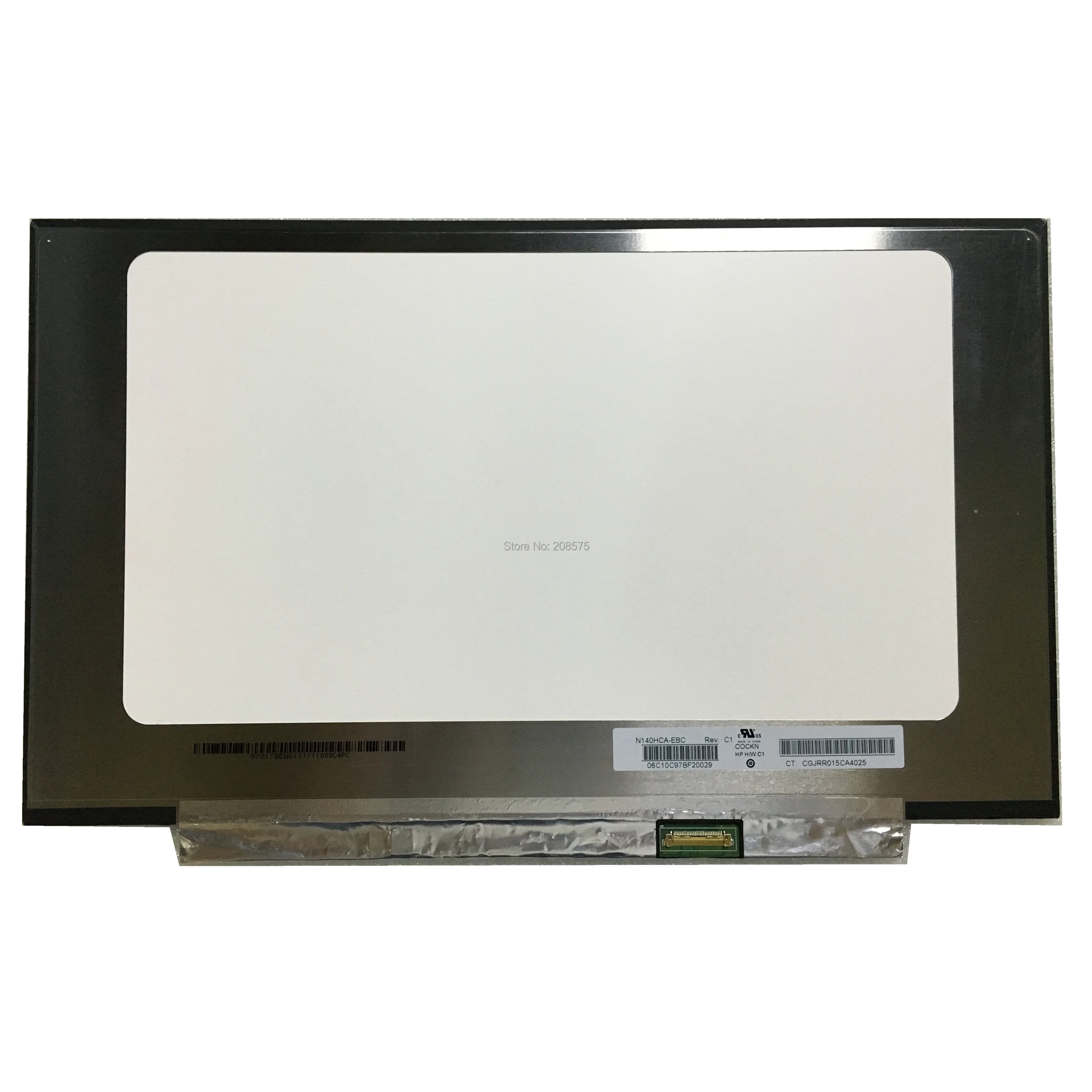 

Free shipping N140HCA-EBC N140HCA EBC 14.0''FHD Laptop LCD screen 1920*1080 EDP 30pins
