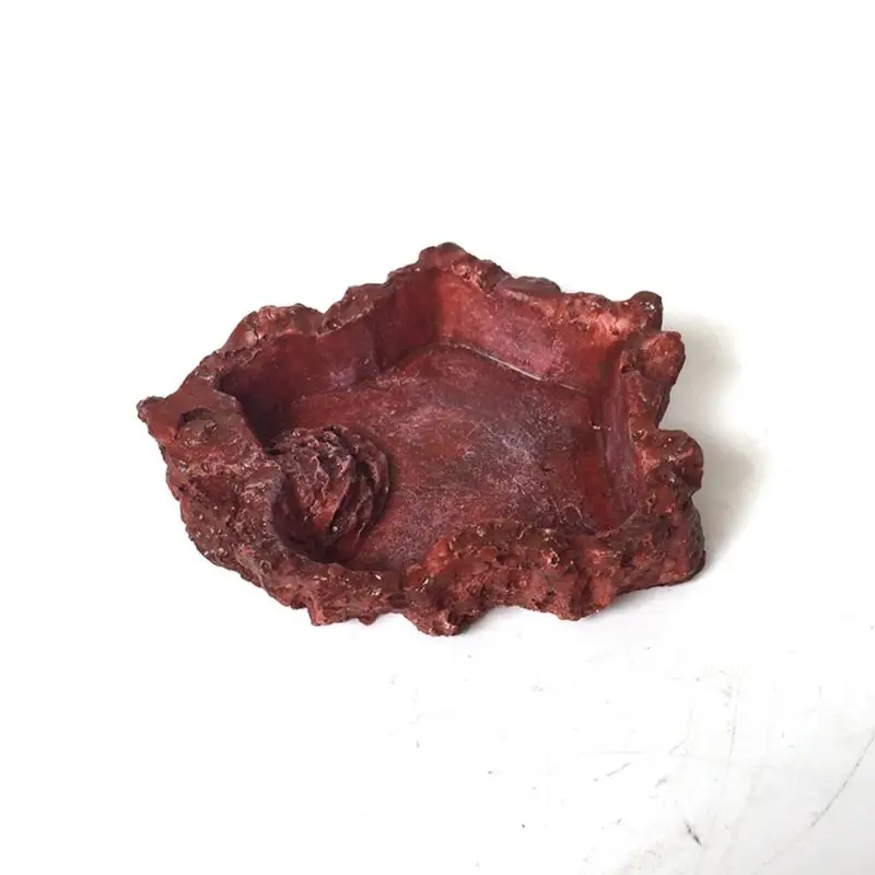 Рептилий ящик для рептилий черепаха горшок кормления Экологически чистая смола