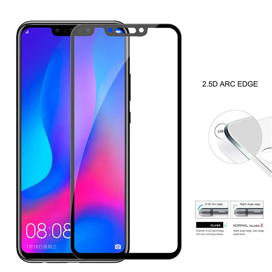Закаленное стекло для huawei mate 20 lite защита экрана Защитное p smart 2019 Φ 6 21 дюймов |