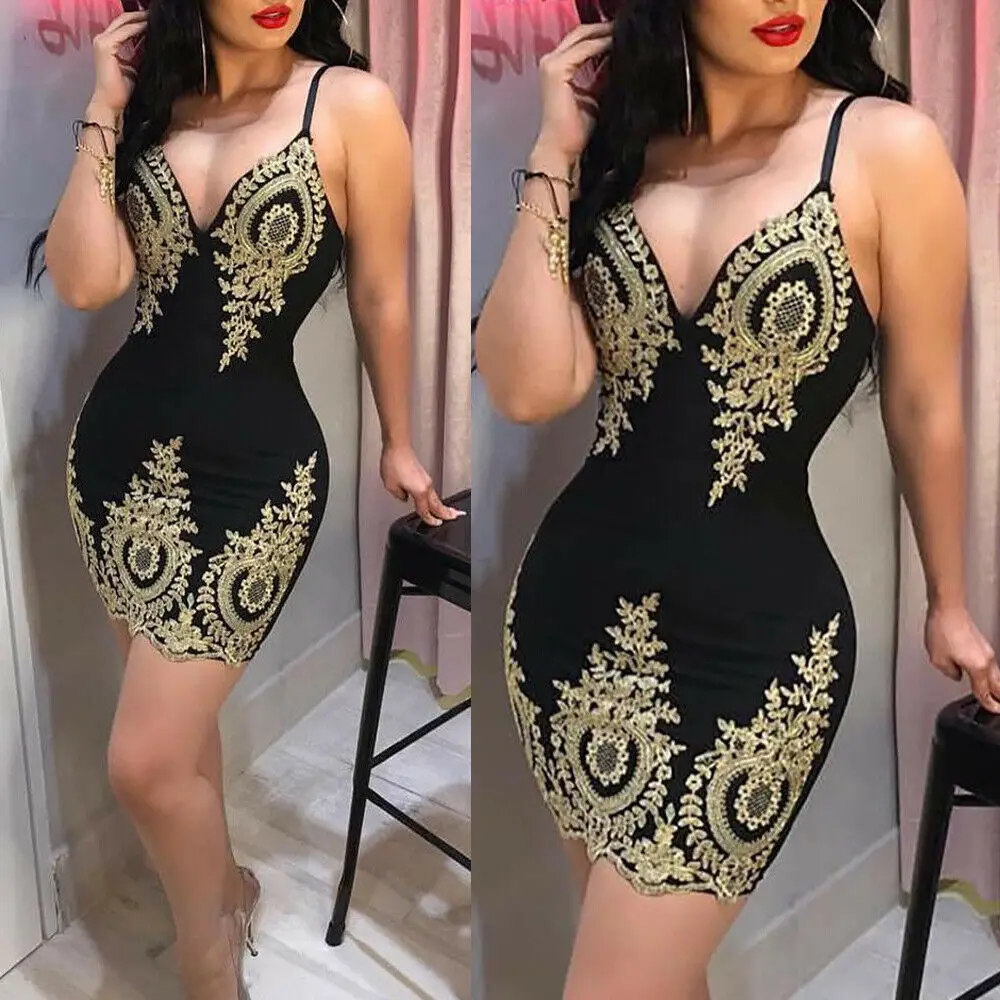 Женская облегающее платье бодикон без рукавов вечерняя Вечеринка короткое