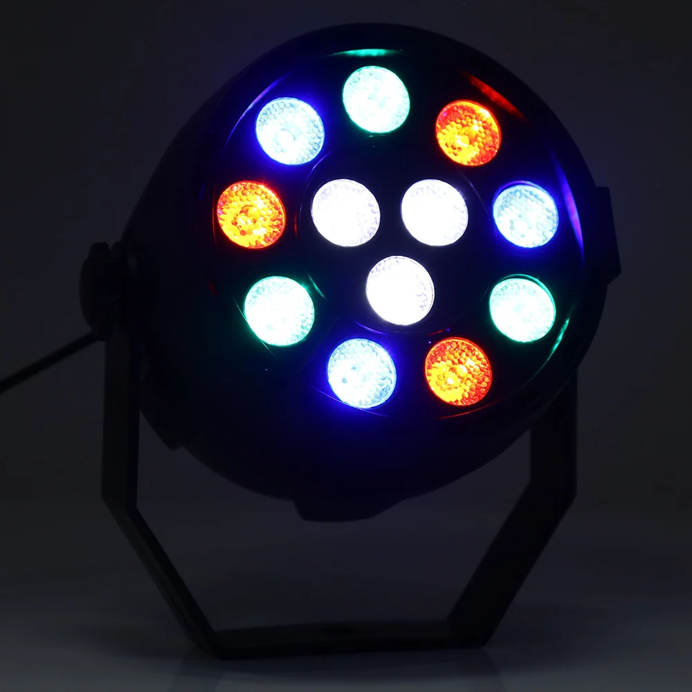 Lightme RGBW 12 светодиодов цифровой дисплей прожектор сценический светильник с
