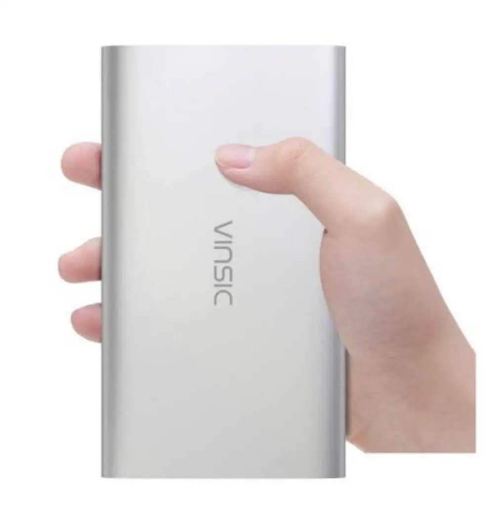 Vinsic чужой P11 Ultra Slim 12000 мАч запасные аккумуляторы для телефонов 5 в 2.4A Dual USB внешний