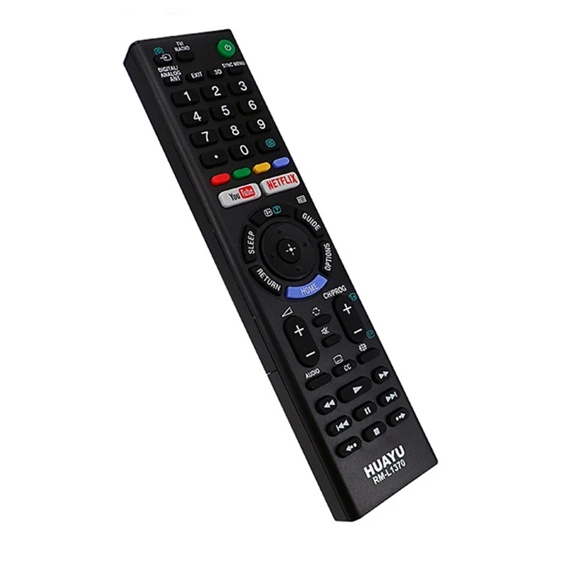 HUAYU новый пульт дистанционного управления для Sony Rm-L1370 Led 3D Tv с кнопками Youtube/Netflix