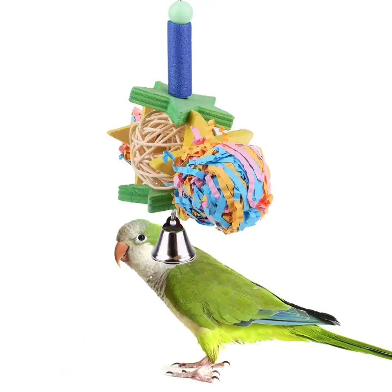 Pet игрушка для птиц подкормка измельчитель попугая Cockatiel длиннохвостный попугай