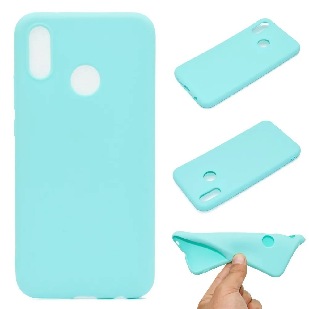 Разноцветный силиконовый чехол для телефона Huawei Mate 20 P30 lite Pro Y6 Y7 Y9 2019 Honor 8A 8X 8C 7C P20 10