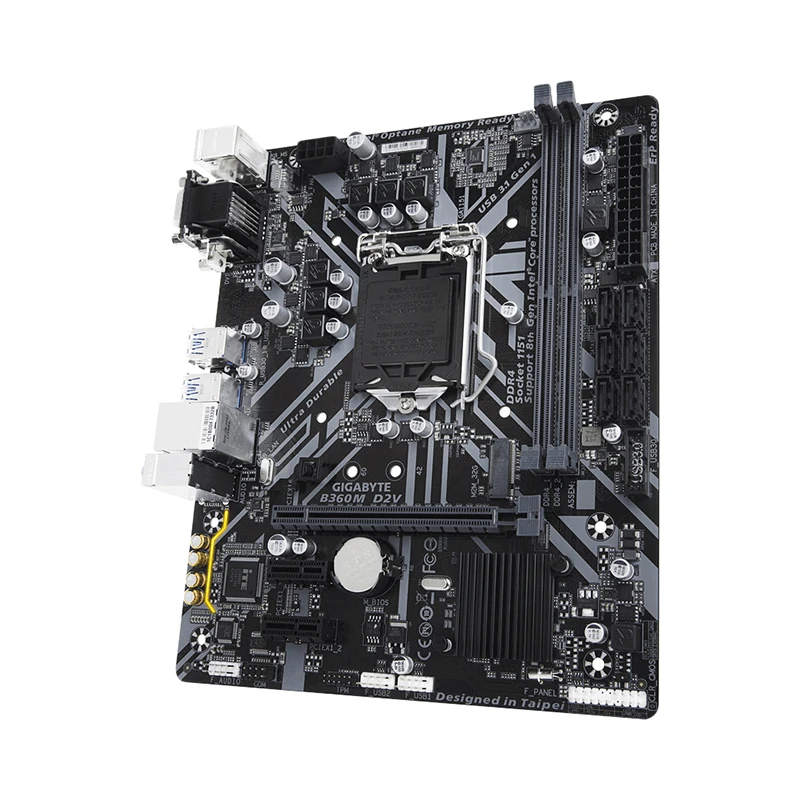 Материнская плата GIGABYTE B360 S1151 MATX B360M D2V|Материнские платы| |