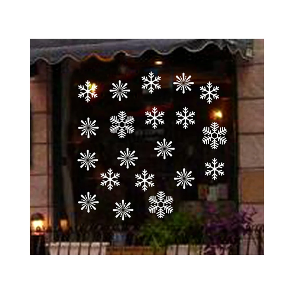 Веселая Рождественская Наклейка на стену наклейка окна рождественские