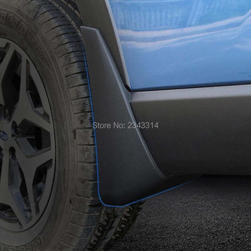 Пластиковые Брызговики для Subaru Forester 2018 2019 брызговики щитка от грязи наклейка на