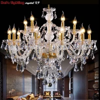 luxury chandelier lighting crystal light for living room bedroom led modern villa hotel crystal lights k9