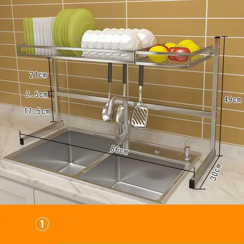 Escurridor De Platos Kuchnia Organizador Nevera аксессуары Keuken стойка из нержавеющей стали Mutfak Cocina