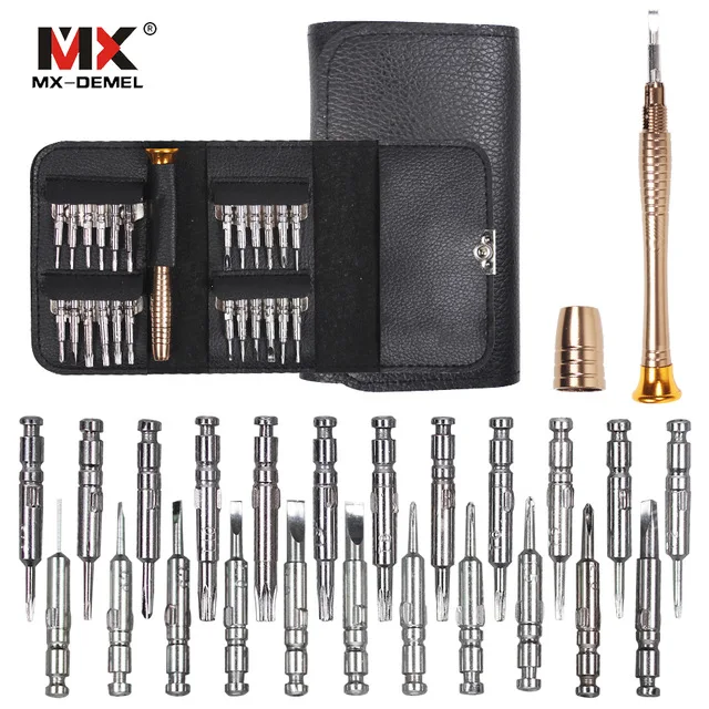 25 в 1 отвертка Torx Ремонт Инструменты для мобильного телефона записная книжка очки