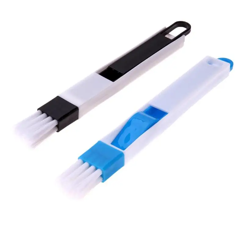 Mini Car Interior Cleaning Brush Dustpan Auto Air Vent Window Groove Glass Washing Clean Tools Blinds Duster Accessories | Автомобили и