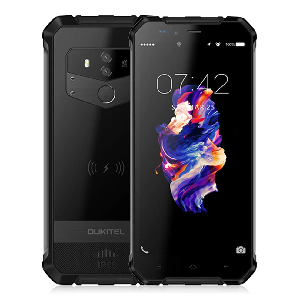 OUKITEL WP1 4G Smrtphone 5 &quotAndroid 8 1 Phablet MTK6763T Восьмиядерный 2 0 ГГц 4 Гб ОЗУ 64 ПЗУ 5000 мАч 13.0MP + 2.0MP