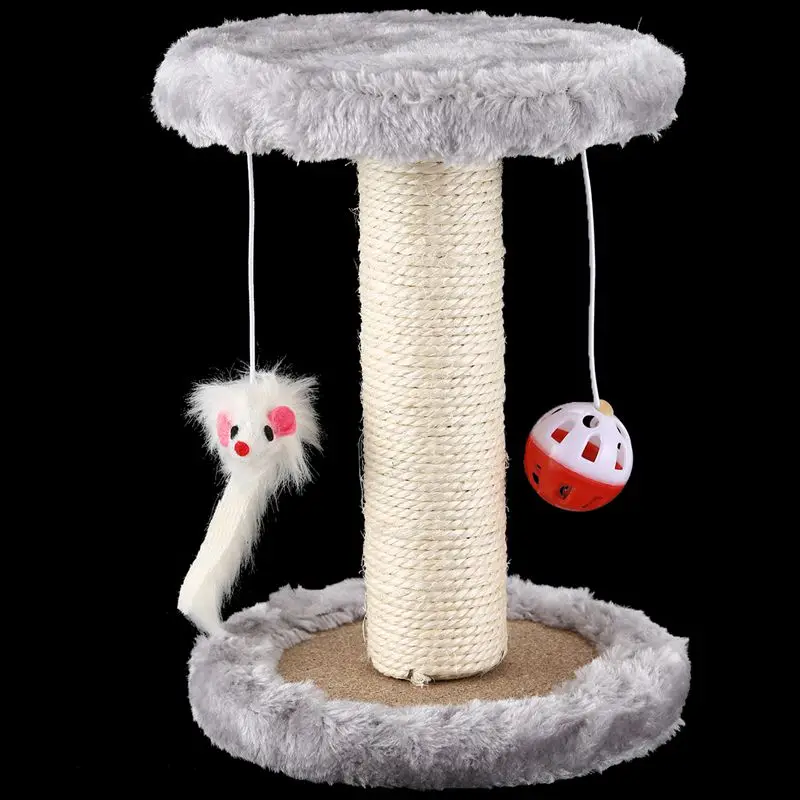 Когтеточка для кошек с подвесной мышкой игровая игрушка центр деятельности