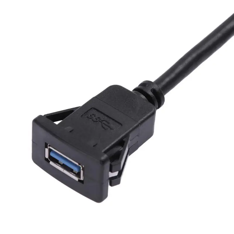 1 m/3.3ft с отдельным портом USB Панель заподлицо кабель Usb3.0 Папа папа женский