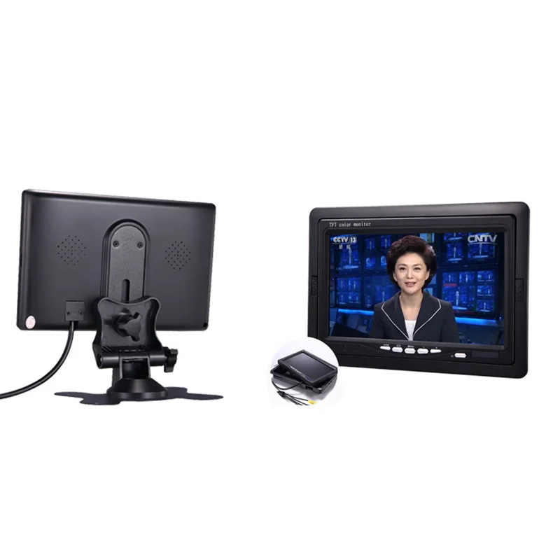 Автомобильный 7 дюймовый 1024X600 ультратонкий ЖК дисплей Hd Vga интерфейс аудио видео